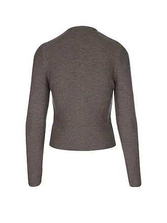GOTTSEIDANK | Gilet traditionnel en tricot ALOISIA | braun